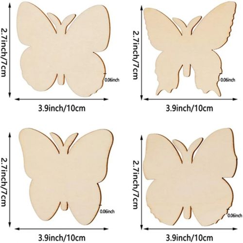 4 tvary motýlků
